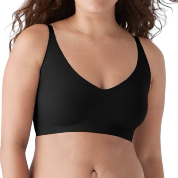 TRUE & CO. Black true body triangle soft convertible bra size XS NWT - Picture 1 of 6